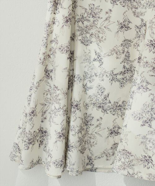 natural couture（ナチュラルクチュール）の「【プチナチュ】ドラマチックマーメイドスカート（スカート・レディース・ブラウン/その他1/オフホワイト・SMALL/MEDIUM/LARGE）」の8枚目の写真