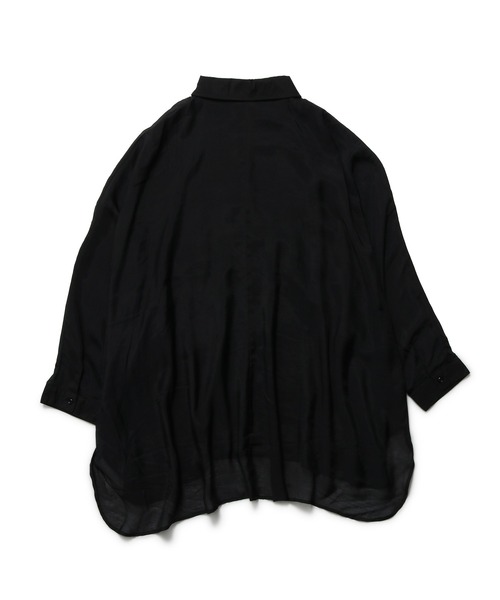 NERGY（ナージー）の「ドルマンスリーブシャツ（シャツ/ブラウス・レディース・ホワイト/ベージュ系その他2/ブラック・FREE）」の6枚目の写真