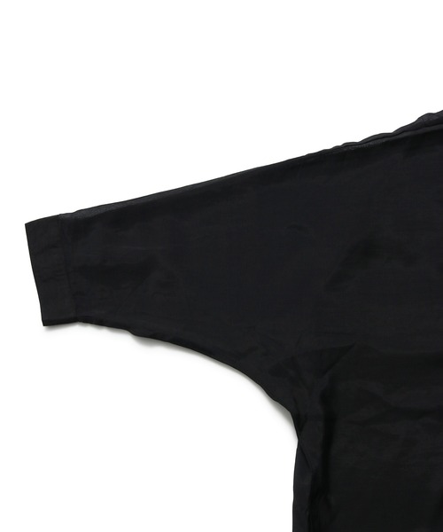 NERGY（ナージー）の「ドルマンスリーブシャツ（シャツ/ブラウス・レディース・ホワイト/ベージュ系その他2/ブラック・FREE）」の9枚目の写真