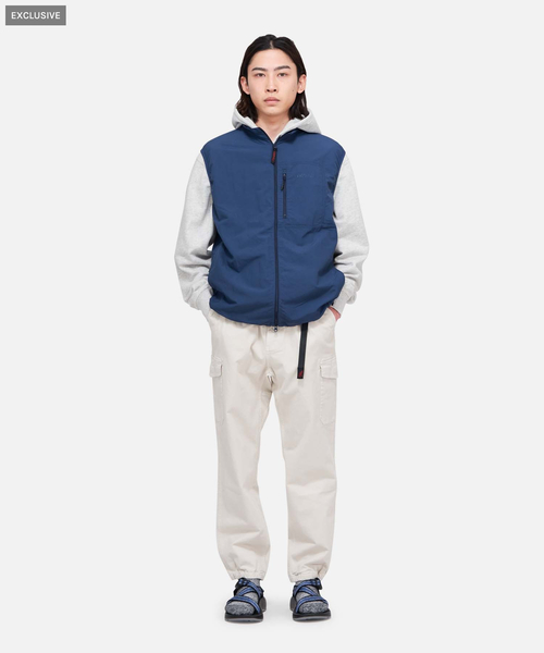 Gramicci（グラミチ）の「【Exclusive】NN-CARGO JOGGER PANT｜NNカーゴジョガーパンツ（カーゴパンツ・メンズ・ブラウン系その他/オリーブ/ブラック/ベージュ系その他/ブラウン系その他2/ネイビー系/アイボリー系5/グレー系その他5/オートミール/ダークグリーン/チョコ/チャコール・S/M/L/XL/XXL）」の9枚目の写真