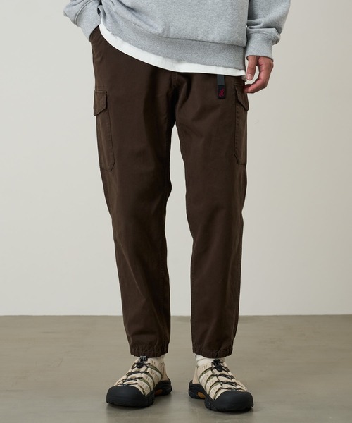 Gramicci(グラミチ)の「【Exclusive】NN-CARGO JOGGER PANT|NNカーゴジョガーパンツ(カーゴパンツ・メンズ・ブラウン系その他/オリーブ/ブラック/ベージュ系その他/ブラウン系その他2/ネイビー系/アイボリー系5/グレー系その他5/オートミール/ダークグリーン/チョコ/チャコール・S/M/L/XL/XXL)」の5枚目の写真