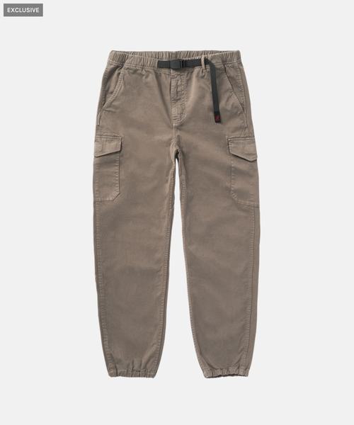 Gramicci（グラミチ）の「【Exclusive】NN-CARGO JOGGER PANT｜NNカーゴジョガーパンツ（カーゴパンツ・メンズ・ブラウン系その他/オリーブ/ブラック/ベージュ系その他/ブラウン系その他2/ネイビー系/アイボリー系5/グレー系その他5/オートミール/ダークグリーン/チョコ/チャコール・S/M/L/XL/XXL）」の6枚目の写真