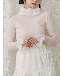 merry jenny | レースリブニット(ニット/セーター)