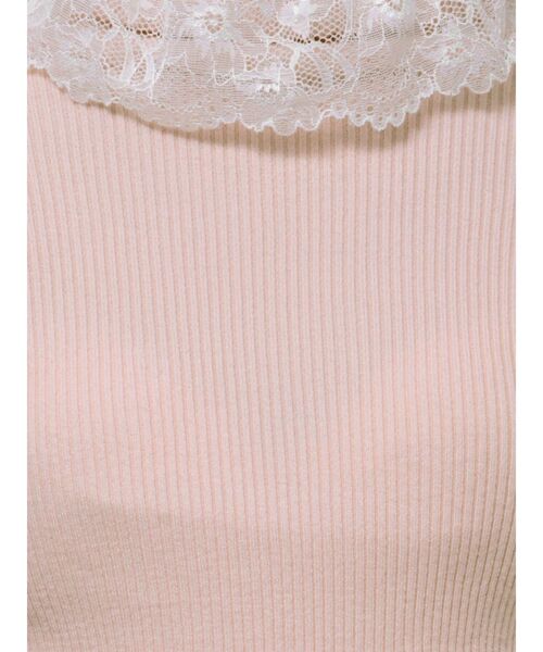 merry jenny（メリージェニー）の「レースリブニット（ニット/セーター・レディース・ブラック/グレー/ピンク/アイボリー・FREE）」の16枚目の写真