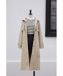 ジャケット・アウター Herlipto Classical OpenSleeve TrenchCoat Her lip to（ハーリップトゥー）の「Classical Stand Collar