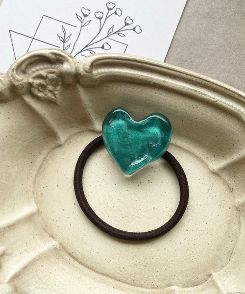 セール】pur chouchou/ハートヘアゴム P4338（ヘアゴム）｜pur