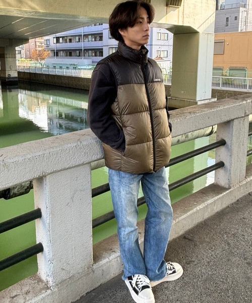 CONVERSE/コンバース】切替中綿ベスト/パファーベスト FIBER
