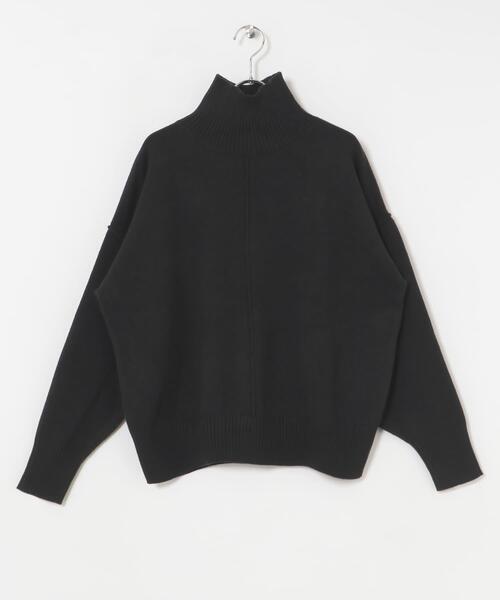 ITEMS URBANRESEARCH(アイテムズ アーバンリサーチ)の「ハイネックワイドニット(ニット/セーター・レディース・ブラック/ブラウン系その他/ホワイト系その他/ブルー系その他/オフホワイト/イエロー系その他/オレンジ・FREE)」の21枚目の写真
