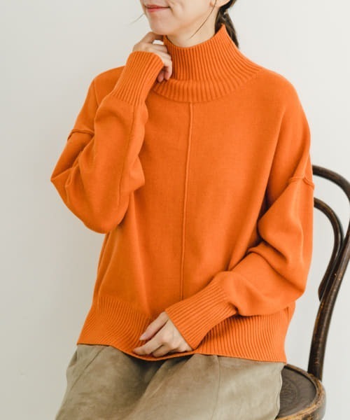 URBAN RESEARCH ITEMS / アーバンリサーチ アイテムズ ワイドハイネックニット セール】ハイネックワイドニット（ニット/セーター）｜ITEMS