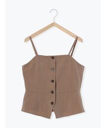 so4u（ソーフォーユー）の「ピンストライプビスチェ（シャツ/ブラウス）」