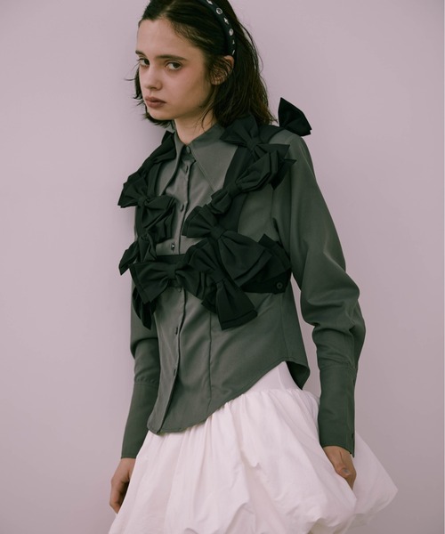 Carmelo Ribbon harness リボンハーネス 黒 Ribbon harness / リボンハーネス（ベスト）｜Carmelo（カーメロ