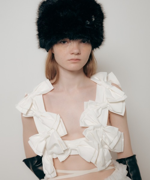 Carmelo Ribbon harness リボンハーネス ブラック Ribbon Harness / リボンハーネスベスト（ベスト）｜Carmelo（カーメロ