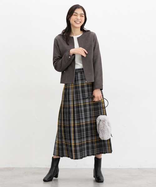 Honeys（ハニーズ）の「ラメ入りリブニット（ニット/セーター・レディース・ブルー/アイボリー/ブラック/グレイッシュベージュ・S/M/L/LL）」の5枚目の写真