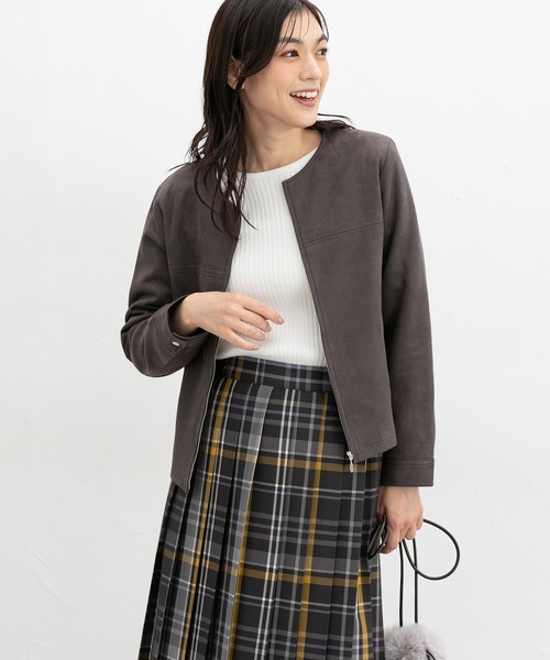 Honeys（ハニーズ）の「ラメ入りリブニット（ニット/セーター・レディース・ブルー/アイボリー/ブラック/グレイッシュベージュ・S/M/L/LL）」の6枚目の写真