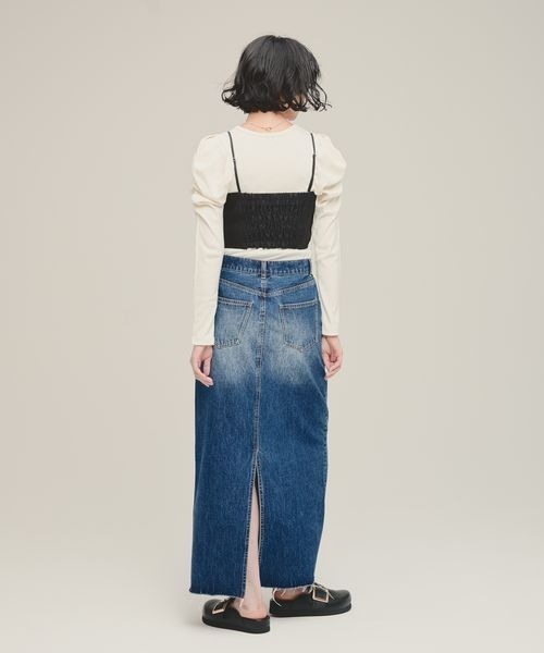 eL(エル)の「【eL】Glossy Bustier/151069(その他トップス・レディース・ブラック/ブラウン・FREE)」の15枚目の写真