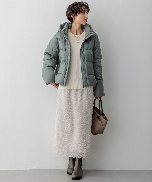 23区(ニジュウサンク)の「【洗える】ヘアリーカットジャカード スカート(スカート・レディース・ブラック系/ベージュ系・30/32/34)」の18枚目の写真