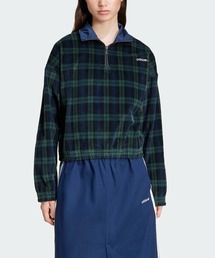 adidas | コーデュロイ タータン ハーフジップトップ / アディダスオリジナルス adidas Originals(その他トップス)