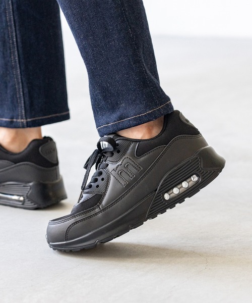 moz モズ エアーソール付き厚底スニーカー（スニーカー）｜moz（モズ