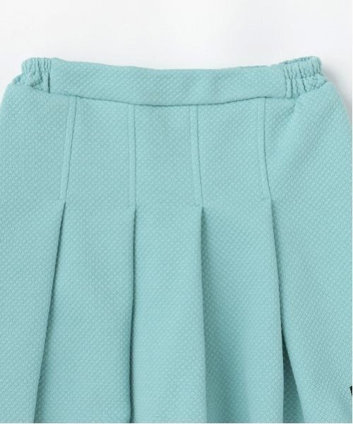 by LOVEiT（バイラビット）の「キルト風ジャカードスカパン（スカート・キッズ・ブルーグレー/オフホワイト/ブラック・120cm/130cm/140cm/150cm/160cm）」の5枚目の写真