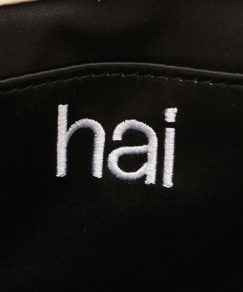 hai（ハイ）の「hai/ハイ Bamboo Bag（ハンドバッグ・レディース・ブラック/アイボリー・FREE）」の7枚目の写真