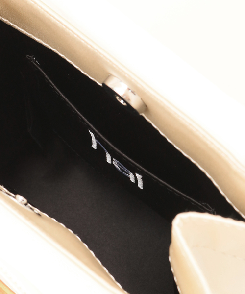 hai（ハイ）の「hai/ハイ Bamboo Bag（ハンドバッグ・レディース・ブラック/アイボリー・FREE）」の8枚目の写真