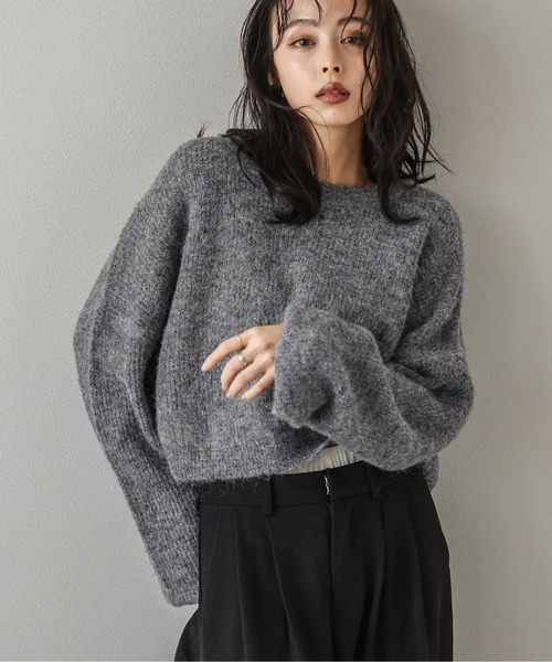 セール】メランジニットトップス（ニット/セーター）｜La-gemme