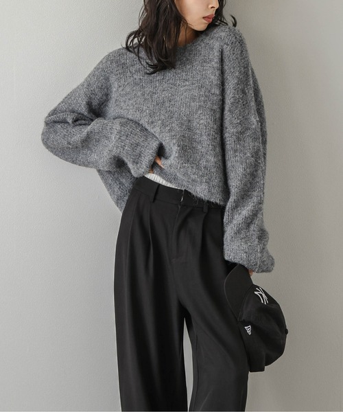 セール】メランジニットトップス（ニット/セーター）｜La-gemme