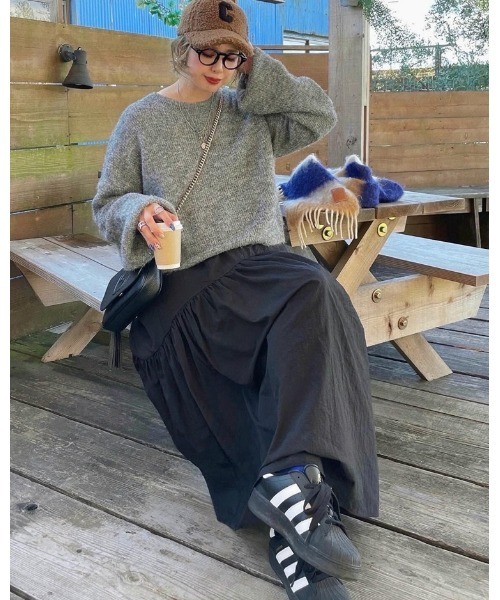 セール】メランジニットトップス（ニット/セーター）｜La-gemme