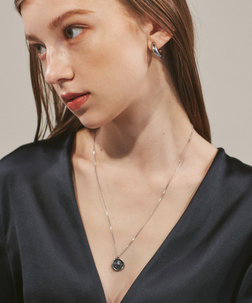 ciite' surgical stainless（シーテサージカルステンレス）の「【 金属アレルギー対応 】 コインネックレス サージカルステンレス（ネックレス・レディース・ゴールド/シルバー・FREE）」の11枚目の写真