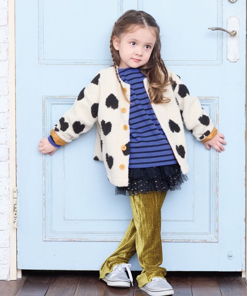 HOGAN RANCH WEAR（ホーガンランチウエア）の「ソウガラジャガードボアジャケット（その他アウター・キッズ・ライトブルー/ブラック/オフホワイト/レッド/オレンジ/ライトグリーン・90/100/110/120/80/130）」の19枚目の写真