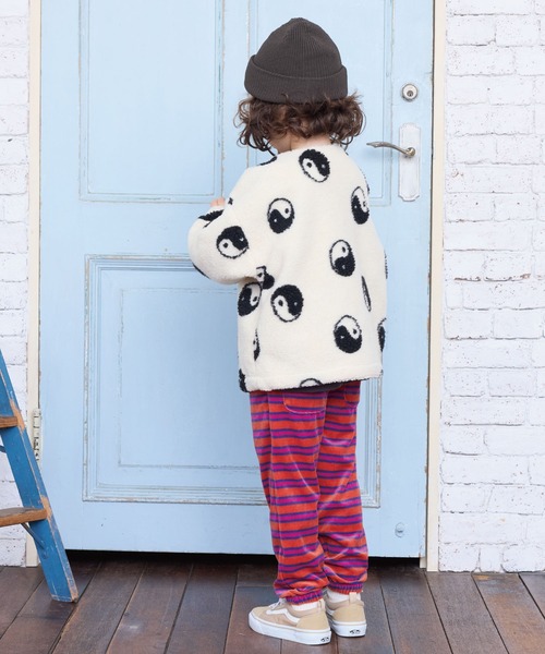 HOGAN RANCH WEAR（ホーガンランチウエア）の「ソウガラジャガードボアジャケット（その他アウター・キッズ・ライトブルー/ブラック/オフホワイト/レッド/オレンジ/ライトグリーン・90/100/110/120/80/130）」の14枚目の写真