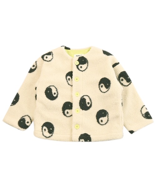 HOGAN RANCH WEAR（ホーガンランチウエア）の「ソウガラジャガードボアジャケット（その他アウター・キッズ・ライトブルー/ブラック/オフホワイト/レッド/オレンジ/ライトグリーン・90/100/110/120/80/130）」の7枚目の写真