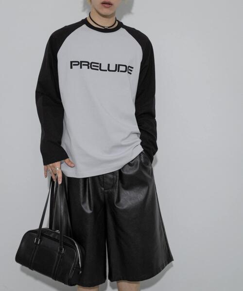 SENSE OF PLACE by URBAN RESEARCH(センスオブプレイスバイアーバンリサーチ)の「HONDA Raglan Long-Sleeve T-shirts(Tシャツ/カットソー・メンズ・チャコールグレー/ライトグレー・MEDIUM/LARGE)」の1枚目の写真