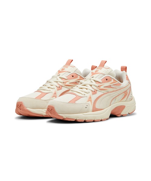PUMA(プーマ)の「PUMA プーマ ウィメンズ ミレニオ テック スウェード コケット スニーカー(スニーカー・レディース・ピンク系その他/ホワイト系その他・26.0cm/24.5cm/24.0cm/25.5cm/25.0cm/23.5cm/22.0cm/23.0cm/22.5cm)」の3枚目の写真
