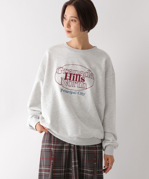 LEPSIM（レプシィム）の「アソートスエット　150326（スウェット・レディース・レッド/グレー系その他/杢グレー/グリーン/ネイビー・FREE）」の6枚目の写真
