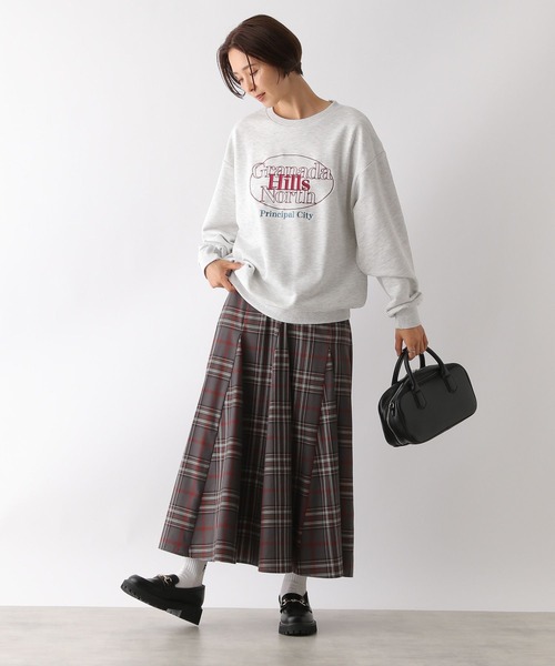 LEPSIM（レプシィム）の「アソートスエット　150326（スウェット・レディース・レッド/グレー系その他/杢グレー/グリーン/ネイビー・FREE）」の10枚目の写真