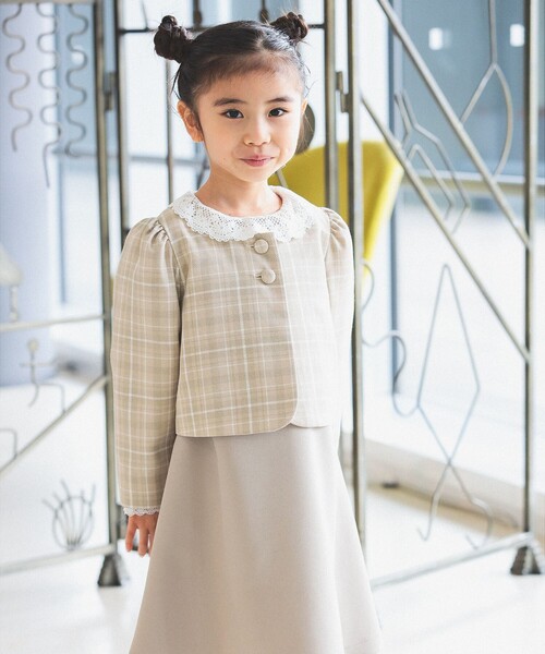 B:MING by BEAMS セレモニー ボレロ　スカート　セット　120 B：MING by BEAMS ワンピース 「フォーマル・七五三」ワンピース