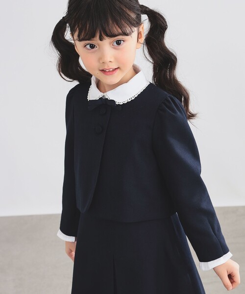 B:MING by BEAMS（ビーミングバイビームス）の「【フォーマル・セレモニー】 ボレロ 2025SS（100～130cm）（カーディガン/ボレロ・キッズ・ベージュ/ネイビー・130/120/110/100）」の12枚目の写真