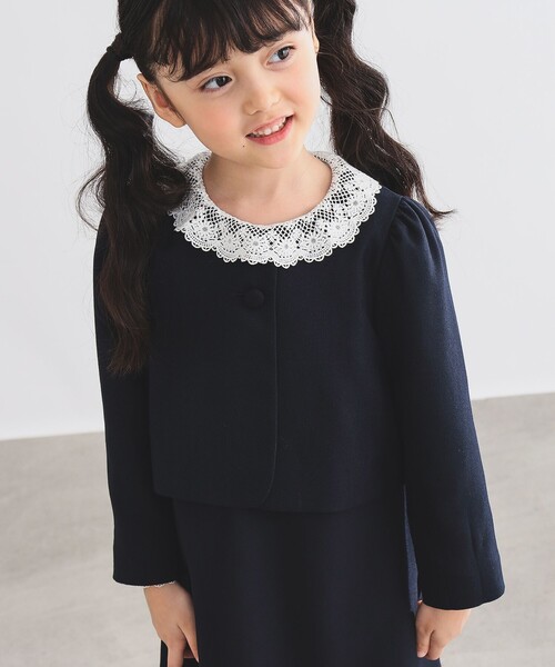 B:MING by BEAMS（ビーミングバイビームス）の「【フォーマル・セレモニー】 ボレロ 2025SS（100～130cm）（カーディガン/ボレロ・キッズ・ベージュ/ネイビー・130/120/110/100）」の16枚目の写真