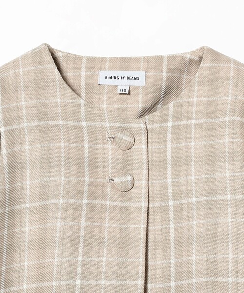B:MING by BEAMS（ビーミングバイビームス）の「【フォーマル・セレモニー】 ボレロ 2025SS（100～130cm）（カーディガン/ボレロ・キッズ・ベージュ/ネイビー・130/120/110/100）」の19枚目の写真
