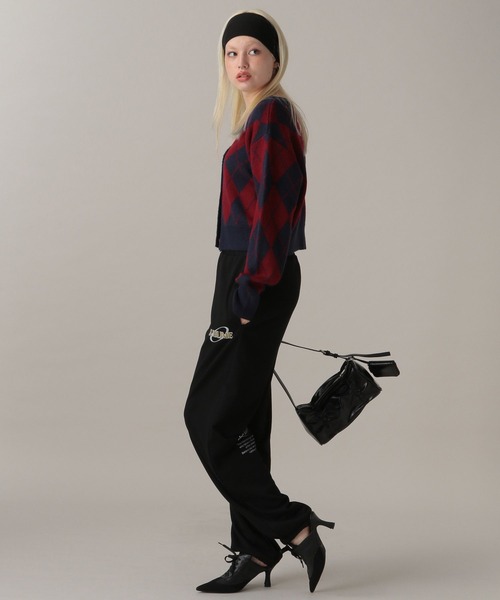 FOREVER 21（フォーエバー トゥエンティーワン）の「【2024FW】アーガイルニットカーディガン（カーディガン/ボレロ・レディース・ネイビー/グレー・FREE）」の8枚目の写真