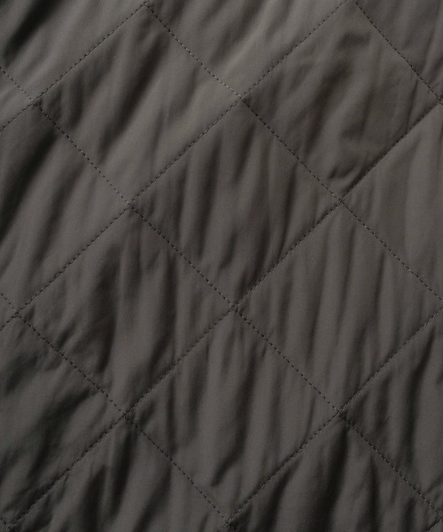 make a ray!(メイク ア レイ!)の「コーデュロイカラー&パイピングデザイン ビッグシルエット キルティングジャケット/ラグランスリーブ(ブルゾン・メンズ・ダークネイビー/ブラック/チャコールグレー・M/L/XL)」の11枚目の写真