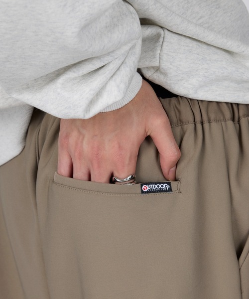 OUTDOOR PRODUCTS（アウトドアプロダクツ）の「【OUTDOOR PRODUCTS】ニット裏フリース イージーパンツ 股下65cm（その他パンツ・メンズ・チャコールグレー/ネイビー/ブラック/ベージュ・M/LL/L）」の6枚目の写真