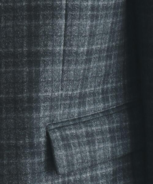 THE SHOP TK (ザ ショップ ティーケー )の「◆起毛TRジャージジャケット 【セットアップ可/ビジネス対応/ストレッチ】(テーラードジャケット・メンズ・ダークブラウン系1/グレー系その他2/ネイビー系1・02/01/04/03)」の10枚目の写真