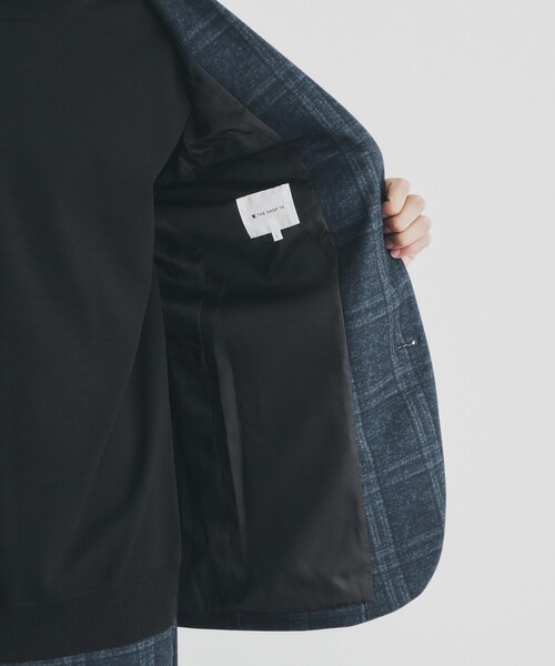THE SHOP TK (ザ ショップ ティーケー )の「◆起毛TRジャージジャケット 【セットアップ可/ビジネス対応/ストレッチ】(テーラードジャケット・メンズ・ダークブラウン系1/グレー系その他2/ネイビー系1・02/01/04/03)」の20枚目の写真