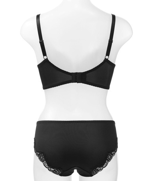 aimerfeel(エメフィール)の「【ブラショーツセット】プリンセスバスト 超盛ブラ(R) ブラジャー&ショーツ(ブラ&ショーツ・レディース・ピンク/ブラック/チャコールグレー/グレイッシュブルー・B65/C65/D65/E65/B70/C70/D70/E70/B75/C75/D75/E75)」の5枚目の写真