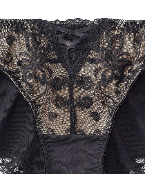 aimerfeel(エメフィール)の「【ブラショーツセット】プリンセスバスト 超盛ブラ(R) ブラジャー&ショーツ(ブラ&ショーツ・レディース・ピンク/ブラック/チャコールグレー/グレイッシュブルー・B65/C65/D65/E65/B70/C70/D70/E70/B75/C75/D75/E75)」の7枚目の写真