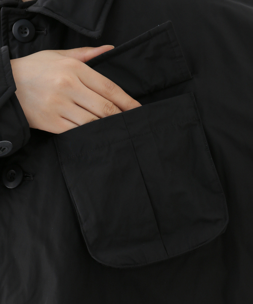 【ぎゅー】スピックアンドスパンタフタパデットファティーグジャケット　38 Spick & Span（スピックアンドスパン）の「PEタフタパデット