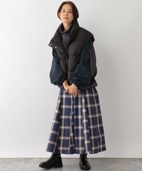 レプシィム スライバーBIGブルゾン 配色ブラック 美品 レプシィム