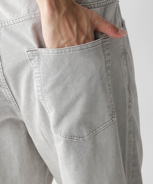 RAGEBLUE(レイジブルー)の「コーデュロイ/ワイドストレートバギーパンツ5P(スラックス・メンズ・ライトグレー/ブラウン/ダークグレー・SMALL/MEDIUM/LARGE)」の16枚目の写真